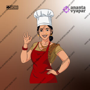 Indian Chef Woman