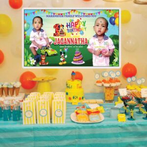 happy birthday banner psd